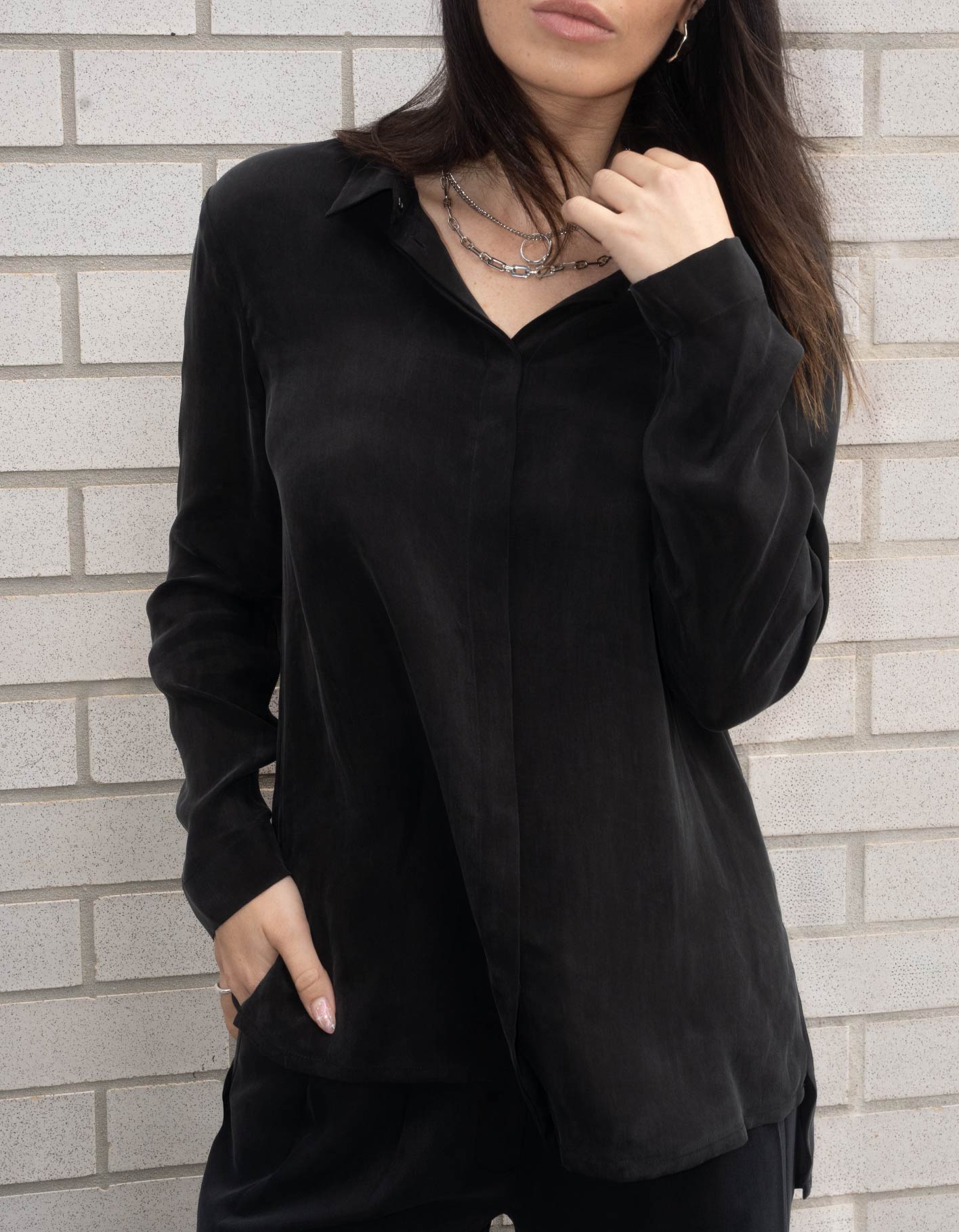 Something Luxe Button Down Shirt