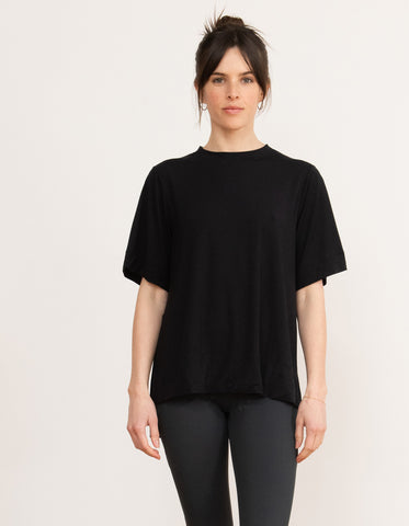 Aday - Essentialist T-Shirt - Colour: Black - Size: S