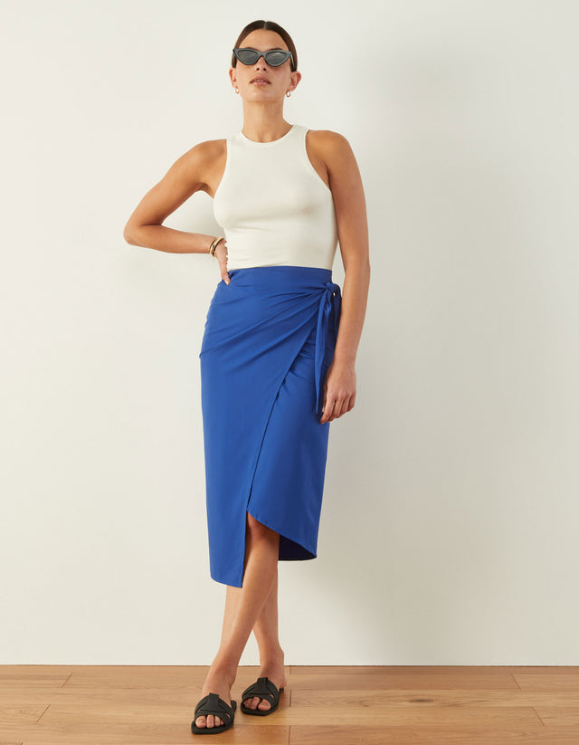 Aday Courtside Wrap Skirt